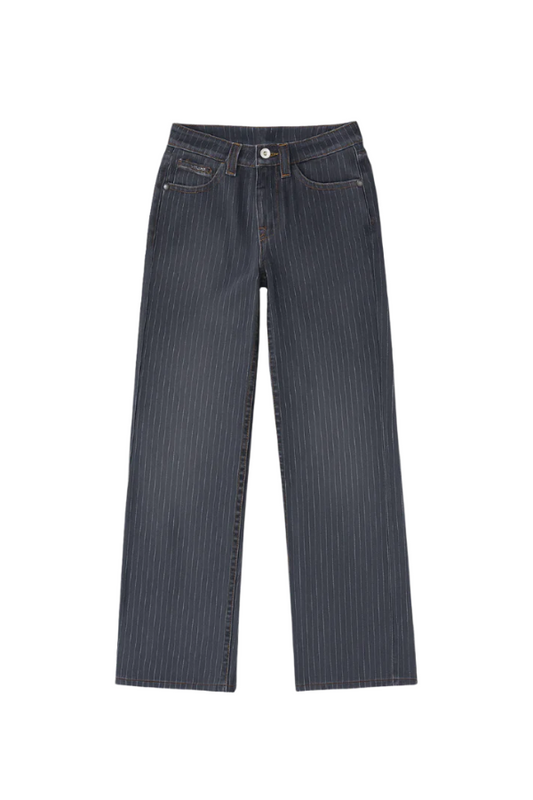 'SOHO' PINSTRIPE JEANS